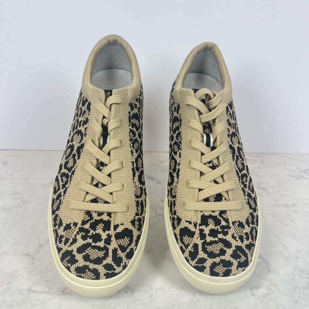 NEW ! Rothy's in Little Desert Cat Print Slip-On Sneakers